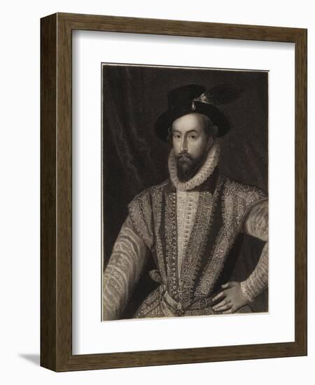 Sir Walter Raleigh-null-Framed Giclee Print