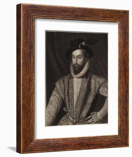 Sir Walter Raleigh-null-Framed Giclee Print