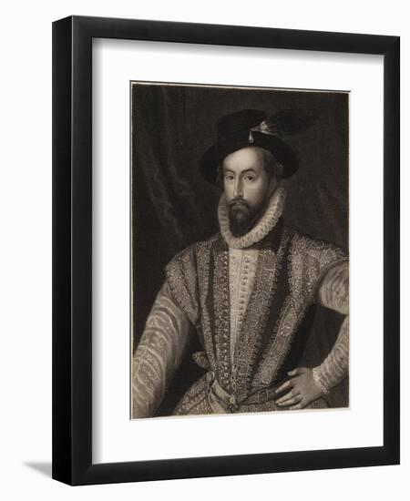 Sir Walter Raleigh-null-Framed Giclee Print