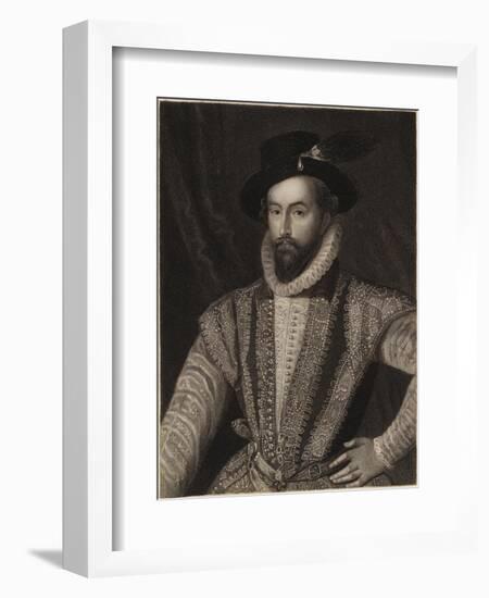 Sir Walter Raleigh-null-Framed Giclee Print