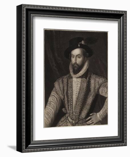 Sir Walter Raleigh-null-Framed Giclee Print