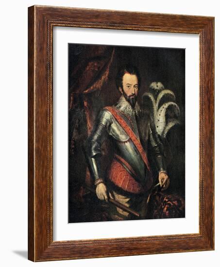 Sir Walter Raleigh --Herbert Luther Smith-Framed Giclee Print