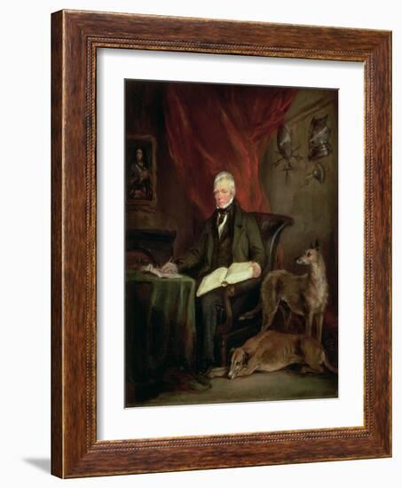 Sir Walter Scott (1771-1832), 1831-Sir Francis Grant-Framed Giclee Print