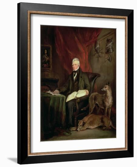 Sir Walter Scott (1771-1832), 1831-Sir Francis Grant-Framed Giclee Print