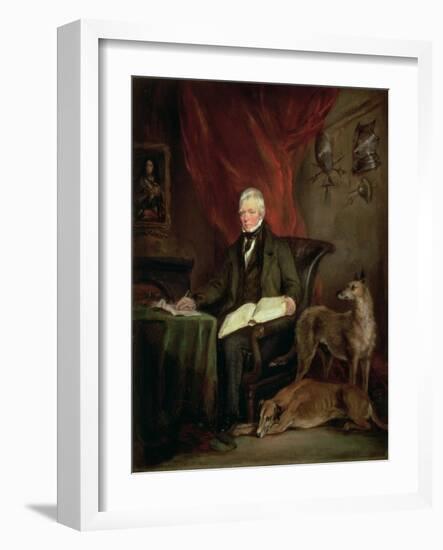 Sir Walter Scott (1771-1832), 1831-Sir Francis Grant-Framed Giclee Print