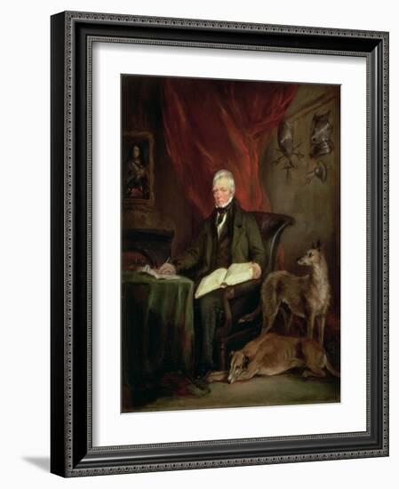 Sir Walter Scott (1771-1832), 1831-Sir Francis Grant-Framed Giclee Print