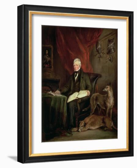 Sir Walter Scott (1771-1832), 1831-Sir Francis Grant-Framed Giclee Print