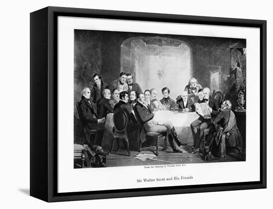 Sir Walter Scott and His Friends, C1849-Thomas Faed-Framed Premier Image Canvas