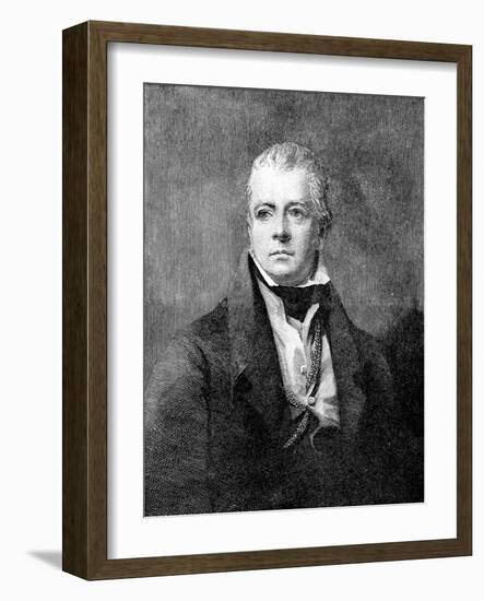 Sir Walter Scott portrait-Henry Raeburn-Framed Giclee Print