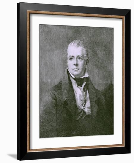 Sir Walter Scott portrait-Henry Raeburn-Framed Giclee Print