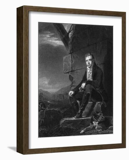 Sir Walter Scott-Henry Raeburn-Framed Art Print