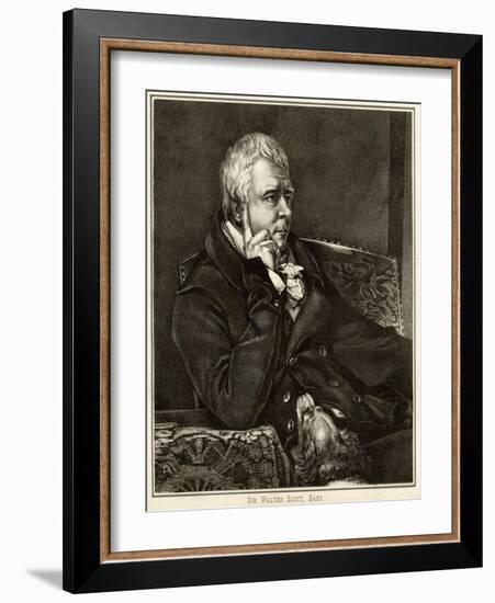 Sir Walter Scott-null-Framed Art Print