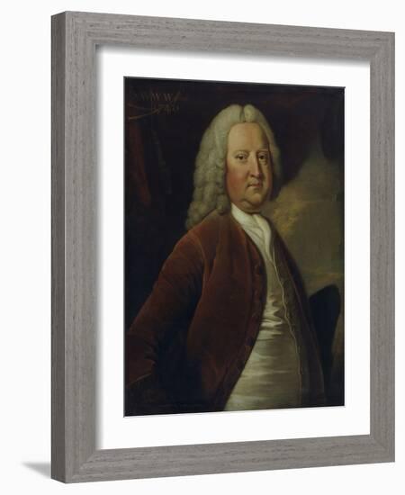 Sir Watkin Williams Wynn, 1740 (Oil on Canvas)-Thomas Hudson-Framed Giclee Print