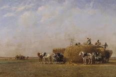 Loading the Hay Carts-Sir William Beechey-Giclee Print