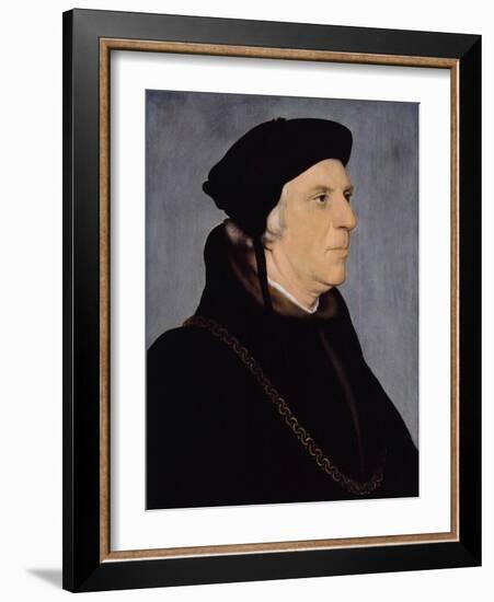 Sir William Butts, Physician-Hans Holbein the Younger-Framed Giclee Print