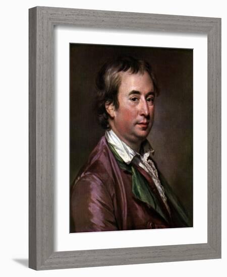 Sir William Chambers, British Architect, Artist, and Author, C1760s-Francis Cotes-Framed Premium Giclee Print