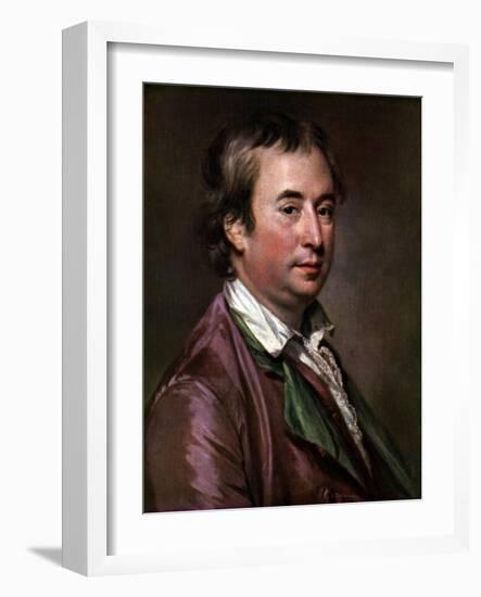 Sir William Chambers, British Architect, Artist, and Author, C1760s-Francis Cotes-Framed Premium Giclee Print