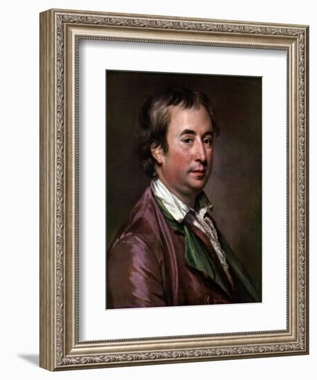 Sir William Chambers, British Architect, Artist, and Author, C1760s-Francis Cotes-Framed Giclee Print