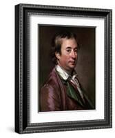 Sir William Chambers, British Architect, Artist, and Author, C1760s-Francis Cotes-Framed Giclee Print