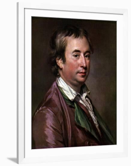 Sir William Chambers, British Architect, Artist, and Author, C1760s-Francis Cotes-Framed Giclee Print