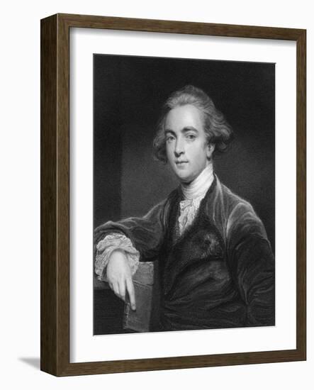 Sir William Jones, 18th Century English Philologist-James Posselwhite-Framed Giclee Print