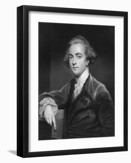 Sir William Jones, 18th Century English Philologist-James Posselwhite-Framed Giclee Print