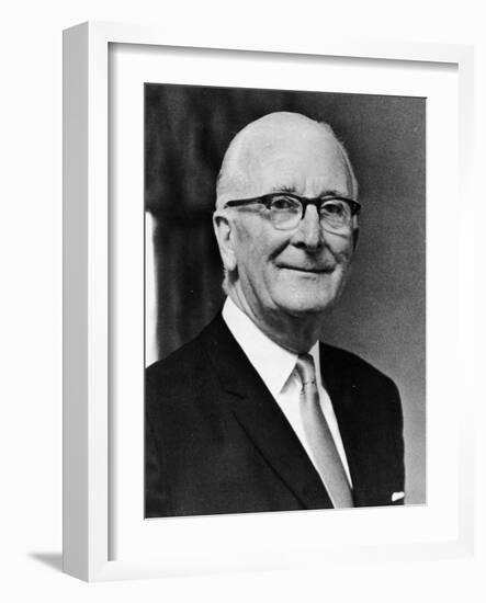 Sir William Lyons on His 70th Birthday, 1971--Framed Giclee Print