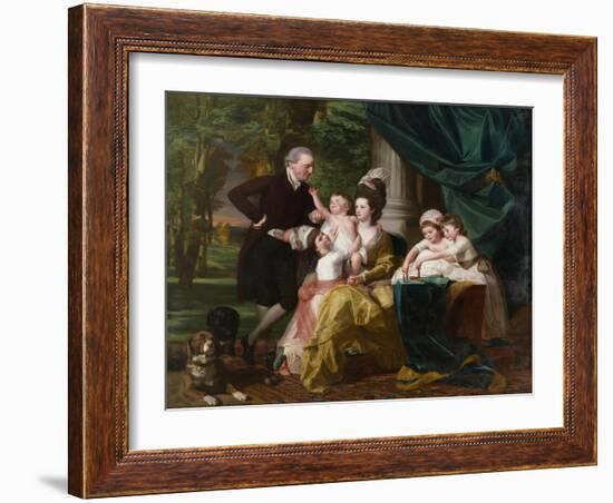 Sir William Pepperrell  and His Family, 1778-John Singleton Copley-Framed Giclee Print