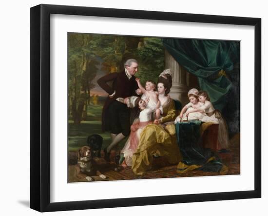 Sir William Pepperrell  and His Family, 1778-John Singleton Copley-Framed Giclee Print