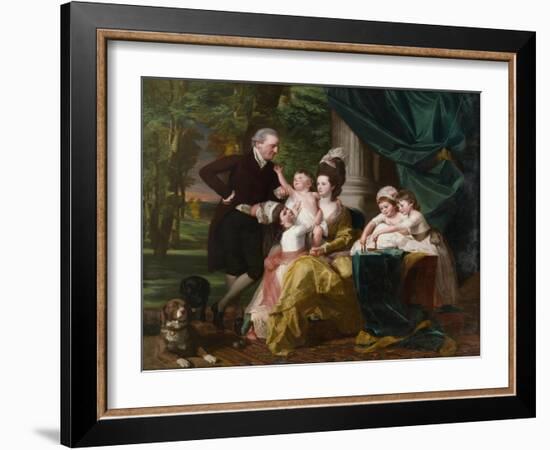 Sir William Pepperrell  and His Family, 1778-John Singleton Copley-Framed Giclee Print