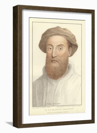 Sir William Sharington-Hans Holbein the Younger-Framed Giclee Print