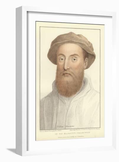 Sir William Sharington-Hans Holbein the Younger-Framed Giclee Print