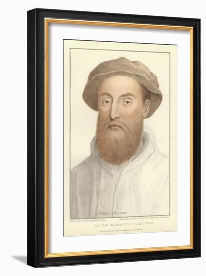 Sir William Sharington-Hans Holbein the Younger-Framed Giclee Print