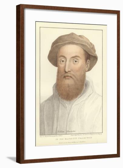 Sir William Sharington-Hans Holbein the Younger-Framed Giclee Print