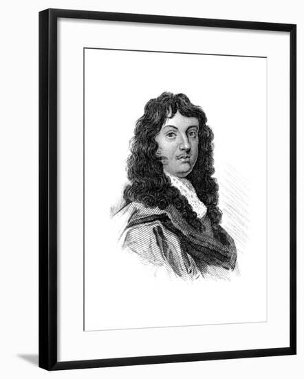 Sir William Temple, 17th Century English Statesman and Essayist-null-Framed Giclee Print