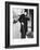 Sir Winston Churchill Outside Claridges Hotel-The Chelsea Collection-Framed Giclee Print