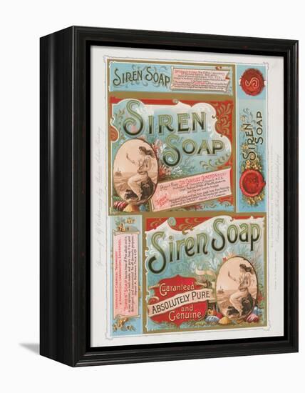 Siren Soap-null-Framed Premier Image Canvas