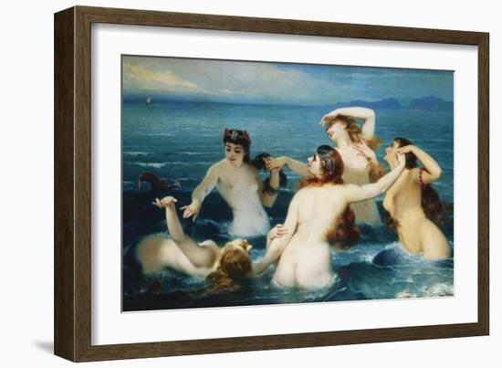 Sirens; Syrenes-Charles Edouard Boutibonne-Framed Giclee Print