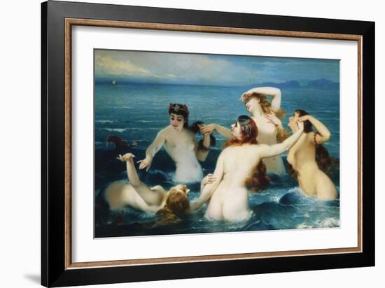 Sirens; Syrenes-Charles Edouard Boutibonne-Framed Giclee Print