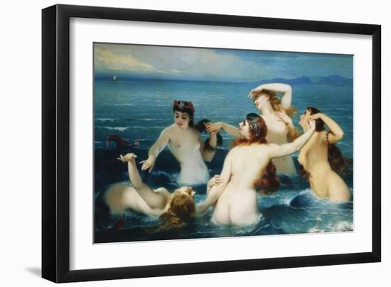 Sirens; Syrenes-Charles Edouard Boutibonne-Framed Giclee Print