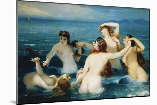 Sirens; Syrenes-Charles Edouard Boutibonne-Mounted Giclee Print