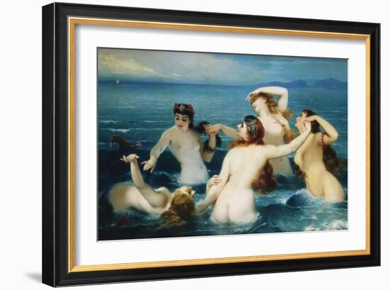 Sirens; Syrenes-Charles Edouard Boutibonne-Framed Giclee Print