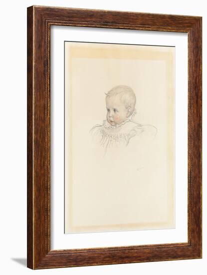 Siri Anders Carlsson, 1897-Carl Larsson-Framed Giclee Print