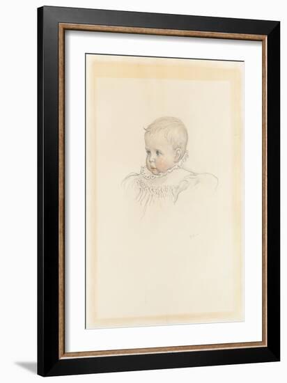 Siri Anders Carlsson, 1897-Carl Larsson-Framed Giclee Print