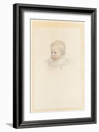 Siri Anders Carlsson, 1897-Carl Larsson-Framed Giclee Print