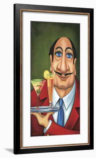 Sirio the Waiter-Will Rafuse-Framed Giclee Print