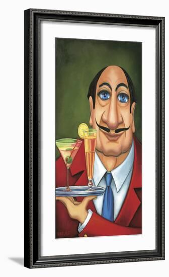 Sirio the Waiter-Will Rafuse-Framed Giclee Print