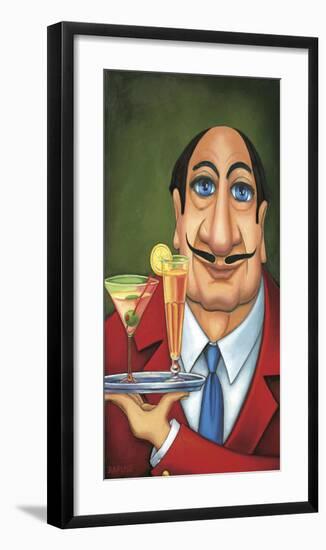 Sirio the Waiter-Will Rafuse-Framed Giclee Print