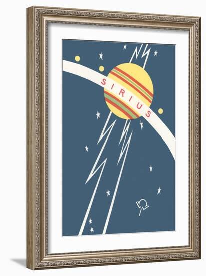 Sirius and Planet-null-Framed Giclee Print