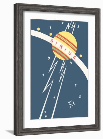 Sirius and Planet-null-Framed Giclee Print